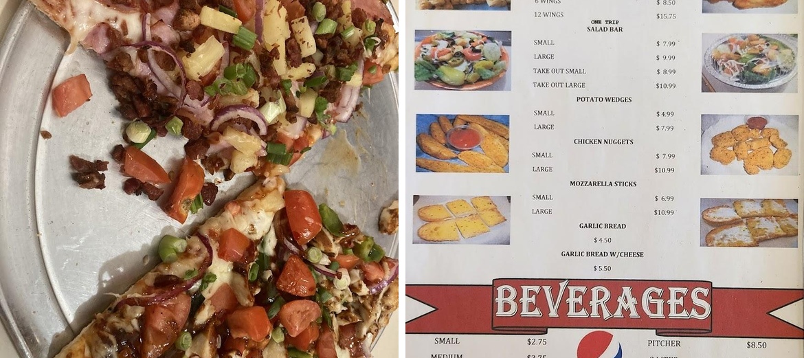King City Pizza Menu